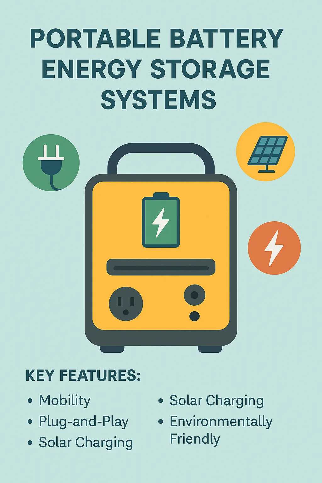 Portable Battery Enerhy Storage Systems (PBESS)