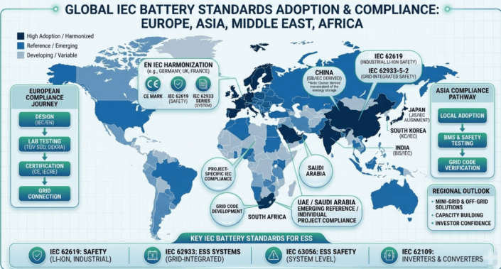 Iec Map Da BESS Certifications: 2026 Compliance Guide & Checklist