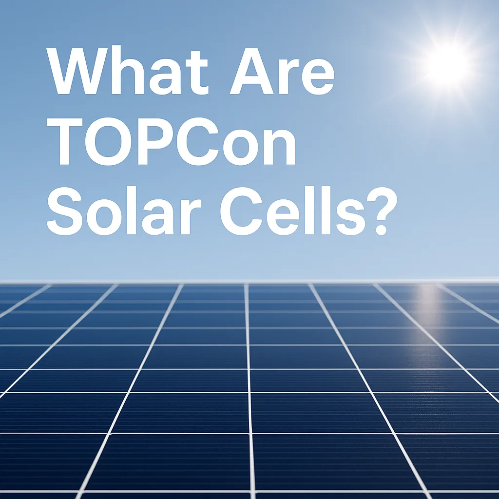 Wha-are-TOPCon-solar-cells - SunLith Energy SunLith Energy TOPCon Solar Cells