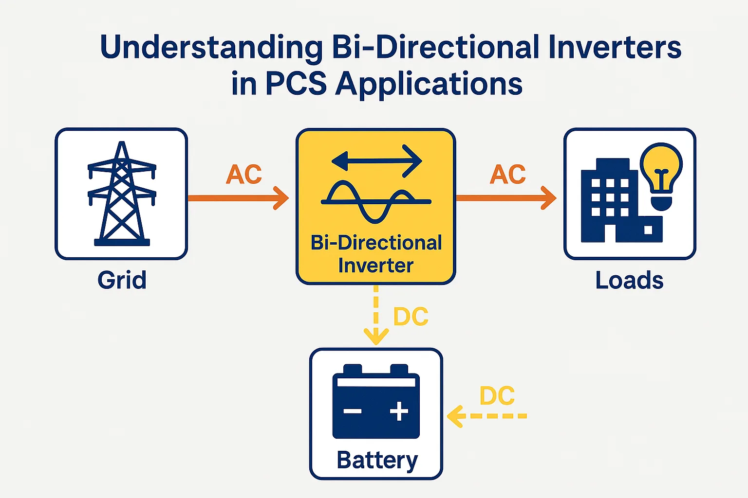 bi-directional inverters