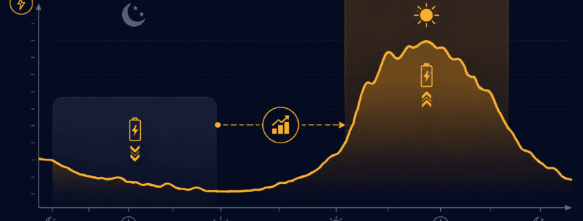 SunLith Energy Battery energy storage system capturing energy arbitrage price spread