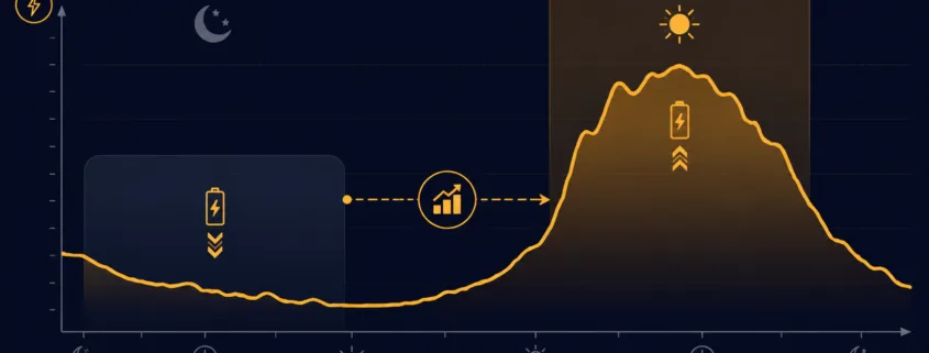 Battery energy storage system capturing energy arbitrage price spread