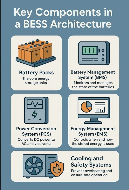 Key Components in a BESS Architecture