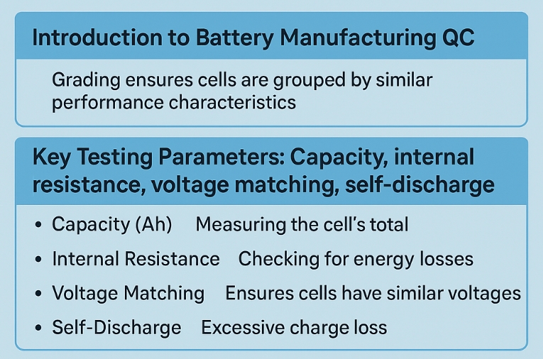 LiFePO4 battery testing-process