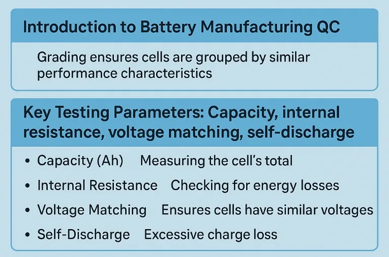 LiFePO4 battery testing-process