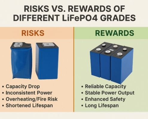 Low-Grade LiFePO4 Cells