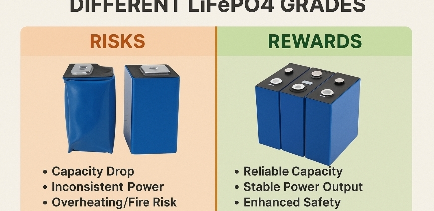 Low-Grade LiFePO4 Cells