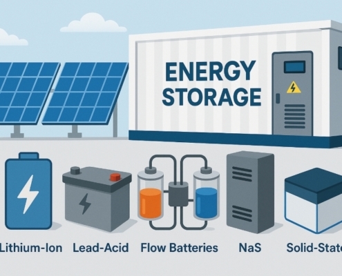 Top 5 Battery Technologies Used in BESS