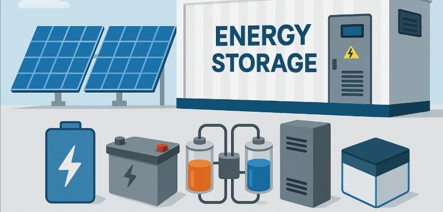 SunLith Energy Top 5 Battery Technologies Used in BESS