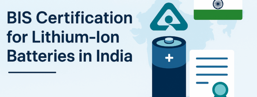 BIS certification for lithium-ion batteries in India — compliance and standards overview.