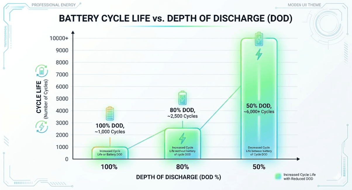 Battery Cycle Standards: DOD vs SOH vs EOL (With Calculator)