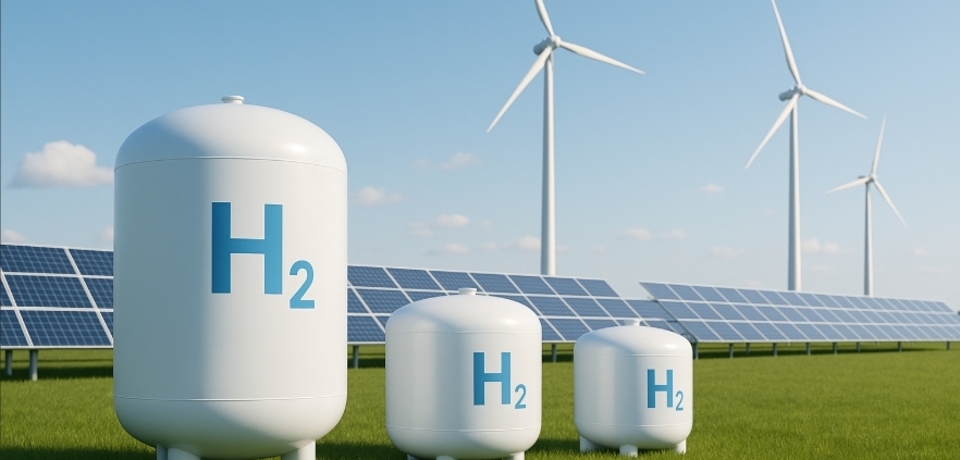 green hydrogen storage Long Duration Energy Storage (LDES)