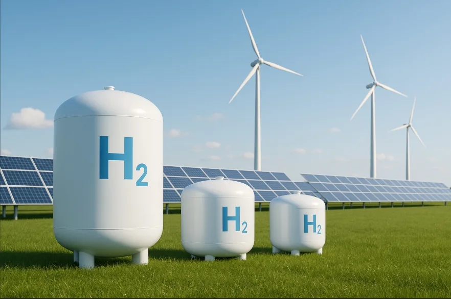 green hydrogen storage Long Duration Energy Storage (LDES)