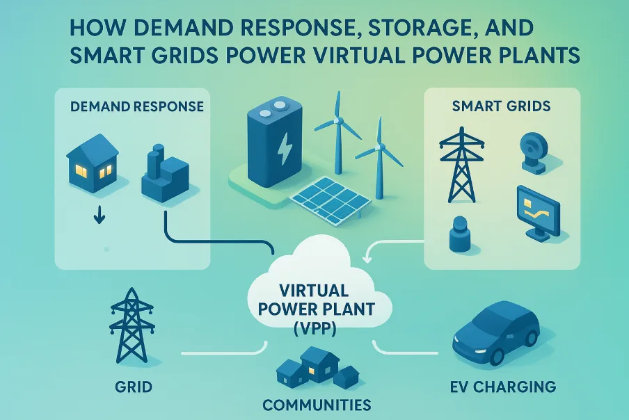 Demand-Response-in-Virtual-Power-Plants - SunLith Energy SunLith Energy Demand Response in Virtual Power Plants