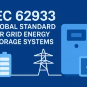 IEC-62933-Global-Standard-for-Grid-Energy-Storage-System - SunLith Energy SunLith Energy IEC 62933: Global Standard for Grid Energy Storage Systems