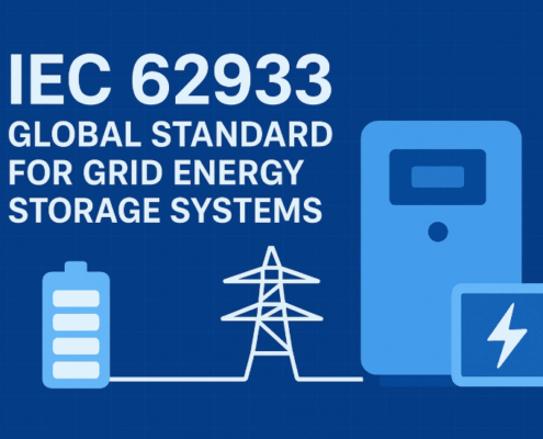 IEC 62933: Global Standard for Grid Energy Storage Systems
