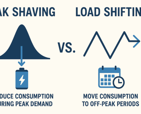 Peak Shaving vs. Load Shifting