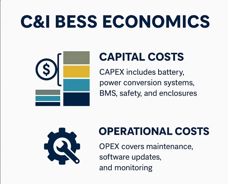 C&I BESS Economics: Unlocking Cost Savings and ROI for Businesses