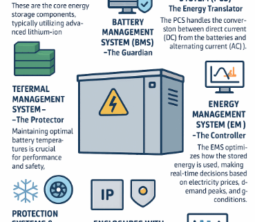 Key Components of a C&I BESS