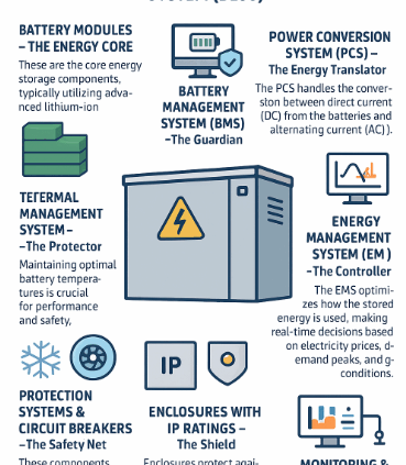 Key Components of a C&I BESS