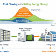  SunLith Energy peak shaving energy storage system reducing electricity demand spikes