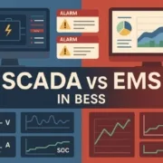 scada-vs-ems-in-bess SCADA vs EMS in BESS – Key Differences and Applications in Battery Energy Storage