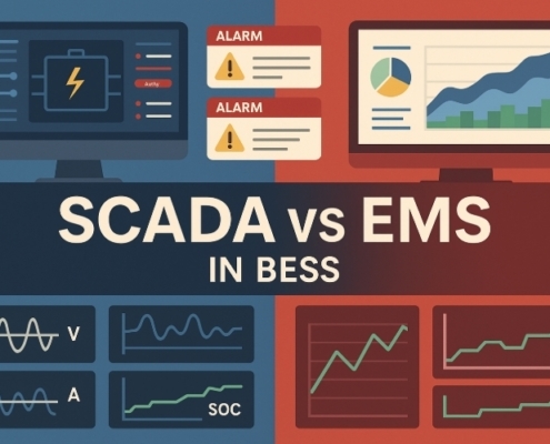 SCADA vs EMS in BESS – Key Differences and Applications in Battery Energy Storage