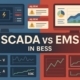 SCADA vs EMS in BESS – Key Differences and Applications in Battery Energy Storage