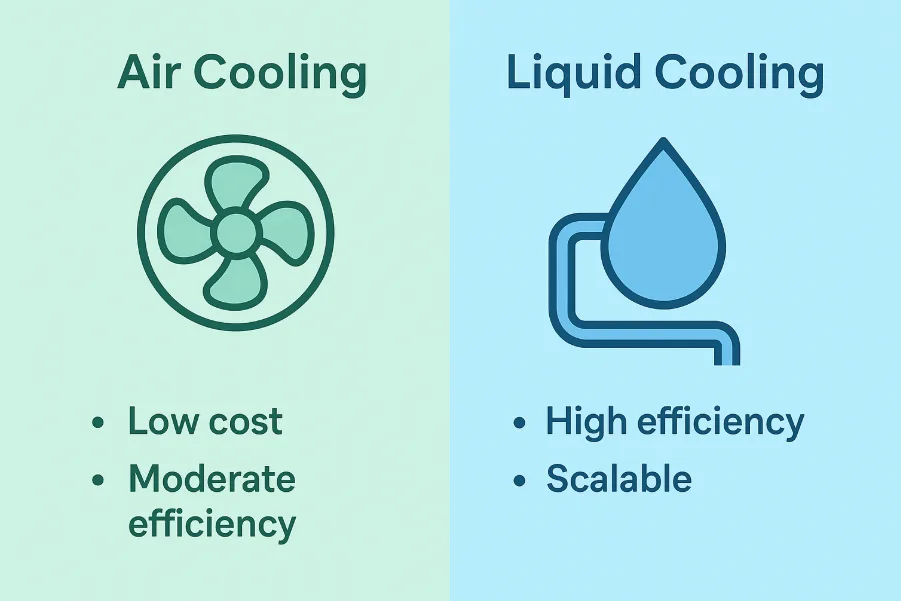 Liquid vs Air Cooling System in BESS