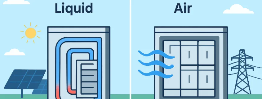 Liquid vs Air Cooling System in BESS