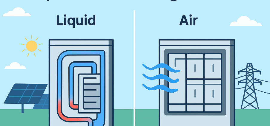 Liquid vs Air Cooling System in BESS