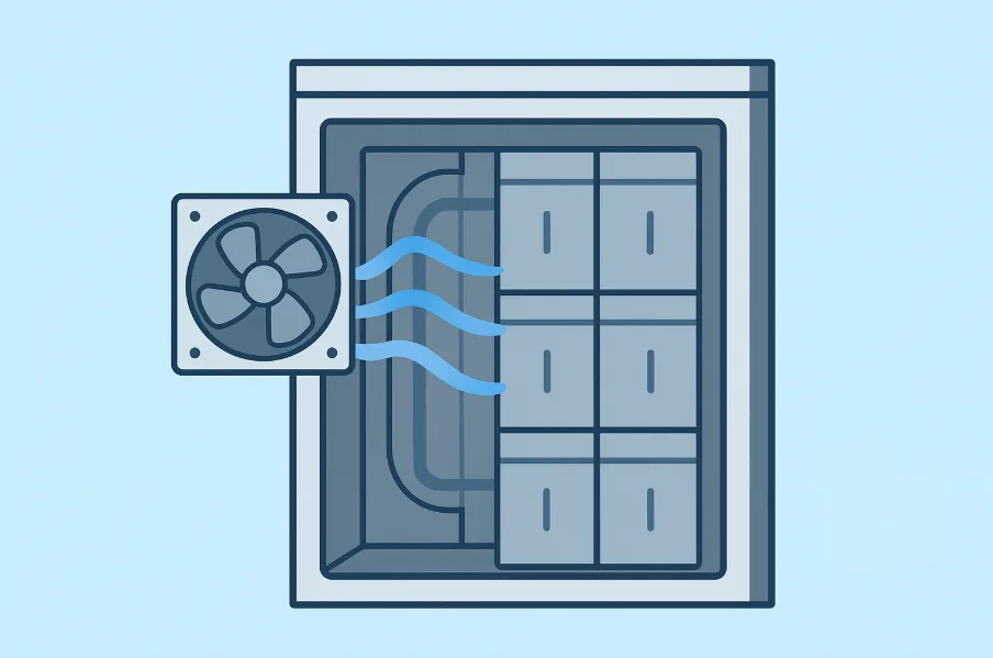 Liquid vs Air Cooling System in BESS (AIR COOLING)