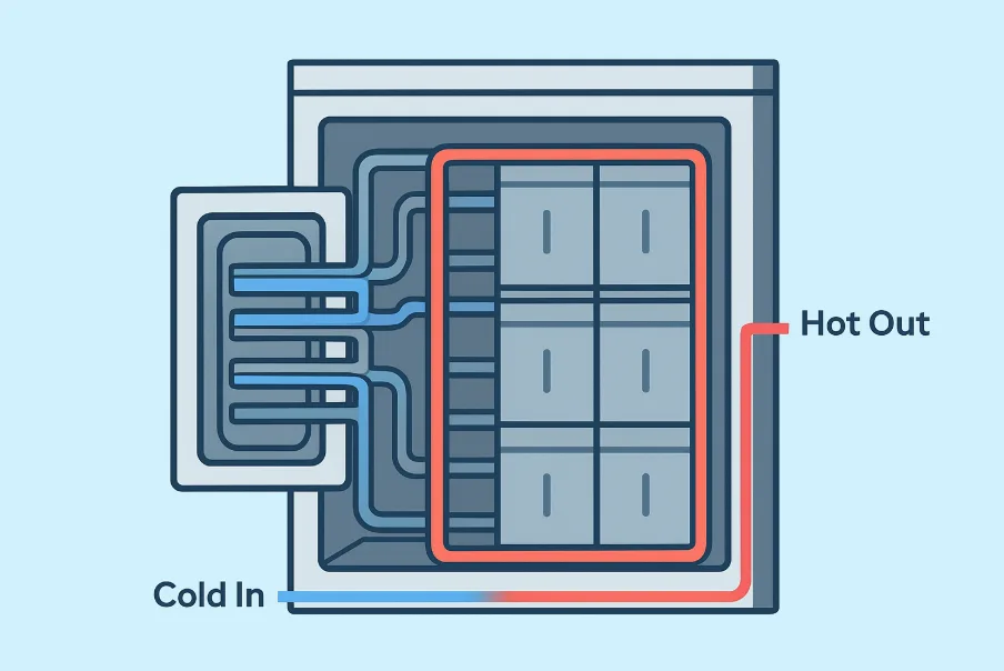 Liquid vs Air Cooling System in BESS (Liquid Cooling)