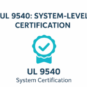 UL-9540 UL 9540 certification