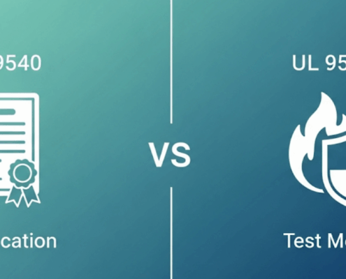 UL 9540 vs UL 9540A