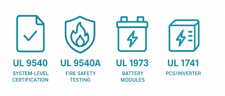 UL Certifications for Battery Systems