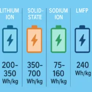 battery-energy-density-solar-storage - SunLith Energy SunLith Energy Understanding Battery Energy Density for Solar Storage