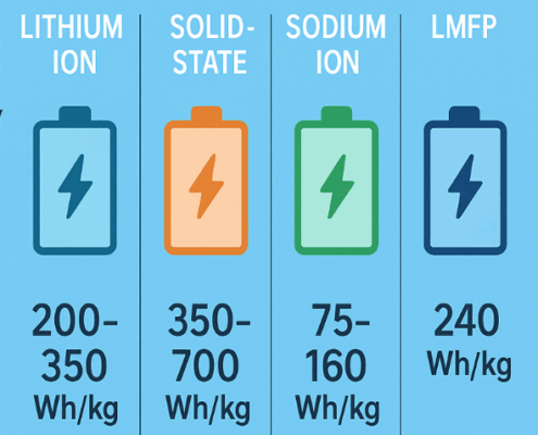 Understanding Battery Energy Density for Solar Storage