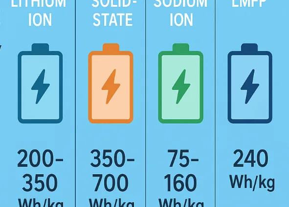 battery-energy-density-solar-storage - SunLith Energy SunLith Energy Understanding Battery Energy Density for Solar Storage