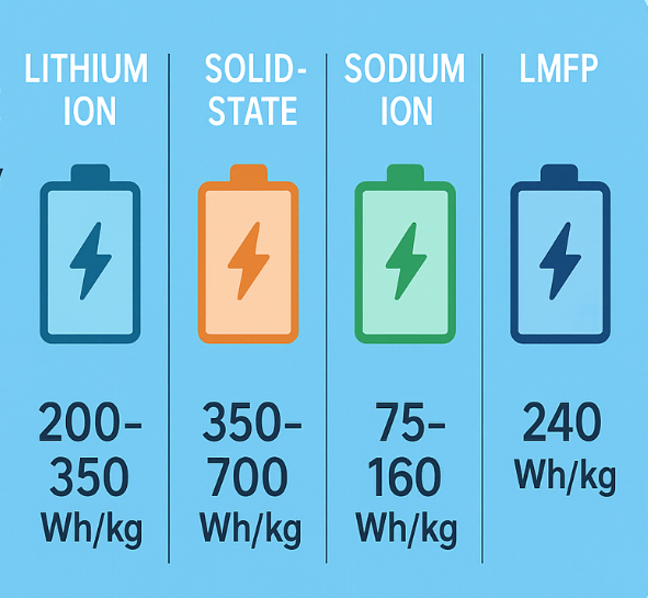 Understanding Battery Energy Density for Solar Storage