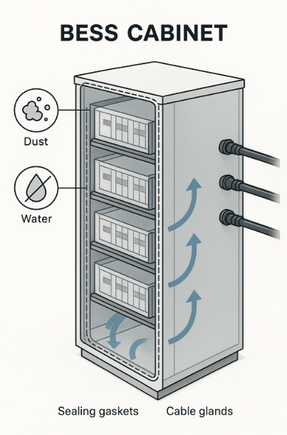 The Role of IP-Rated C&I BESS Enclosures in Safety & Performance