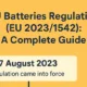 SunLith Energy EU Batteries Regulation (EU 2023/1542)
