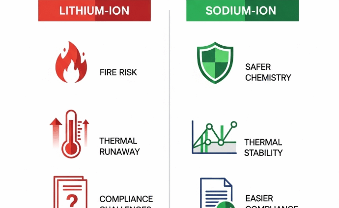 Sodium-Ion Battery Safety: Why Sodium-Ion Is Safer Than Lithium-Ion