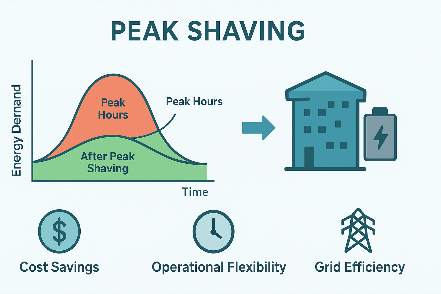 Advantages of Battery Energy storage System Peak Shaving