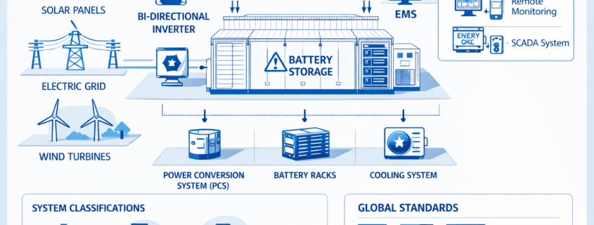 IEC 62933-1 energy storage vocabulary and classification framework for electrical energy storage systems