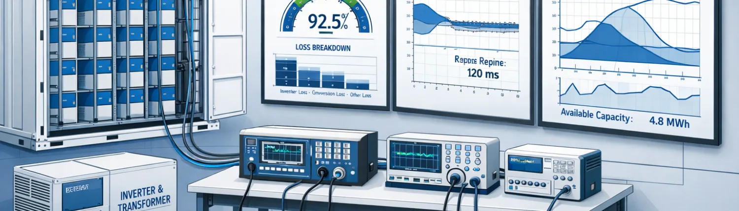 iec-62933-2-ess-performance-testing - SunLith Energy SunLith Energy IEC 62933-2 ESS performance testing of electrical energy storage systems showing efficiency and capacity benchmarks