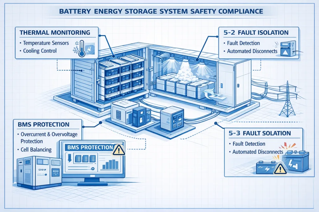 IEC 62933-5-2 electrochemical battery safety requirements for ESS