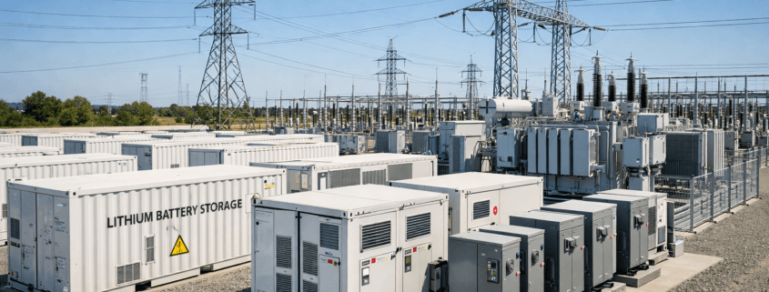  SunLith Energy utility scale battery energy storage system containers used for energy storage cost analysis