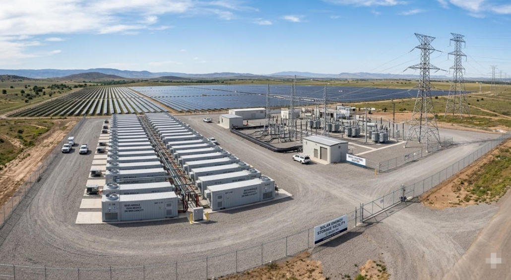 grid scale battery energy storage system facility