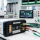 ACIR LFP Battery Testing Setup - SunLith Energy SunLith Energy ACIR LFP Battery Testing at 1kHz using Kelvin method